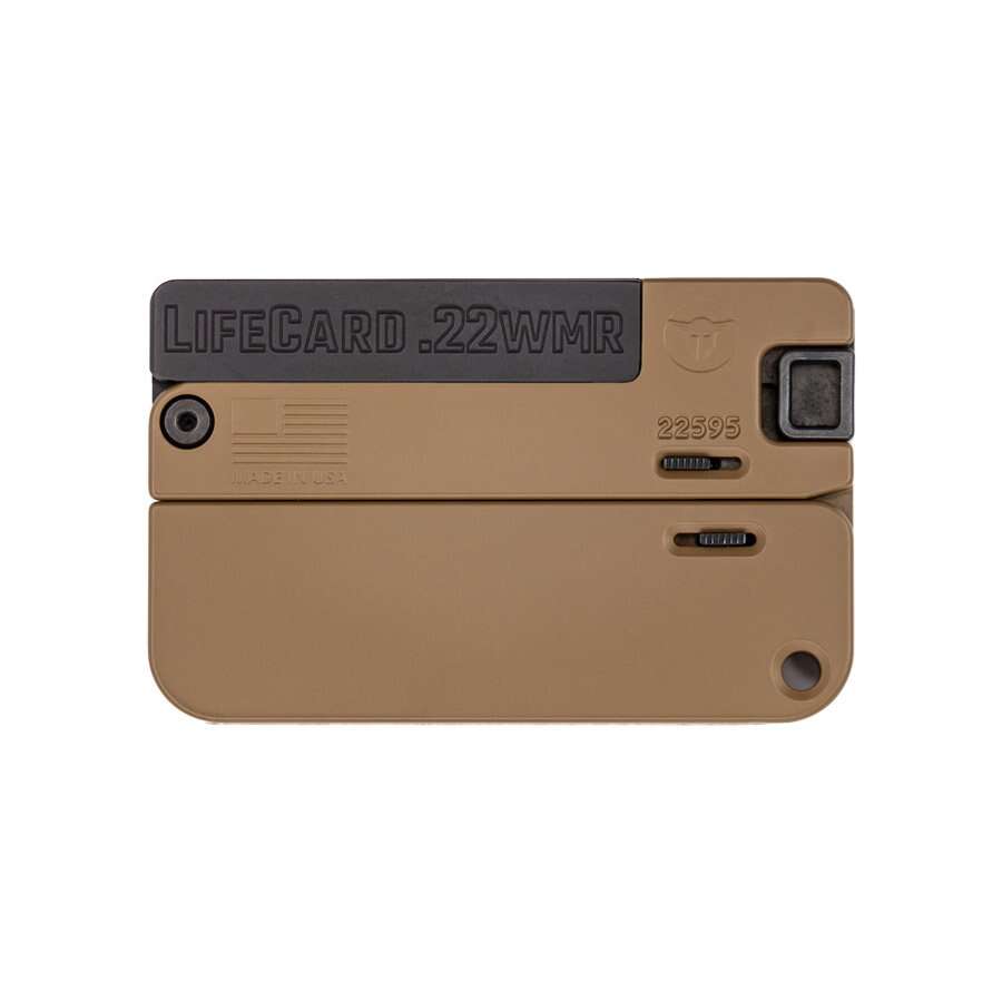 Handguns Trailblazer Firearms LifeCard 22Magnum LIFECARD 22MAG BLACK/BROWN •  • Model: LifeCard